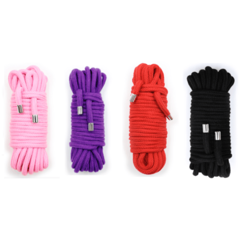 corde de bondage en coton 10m