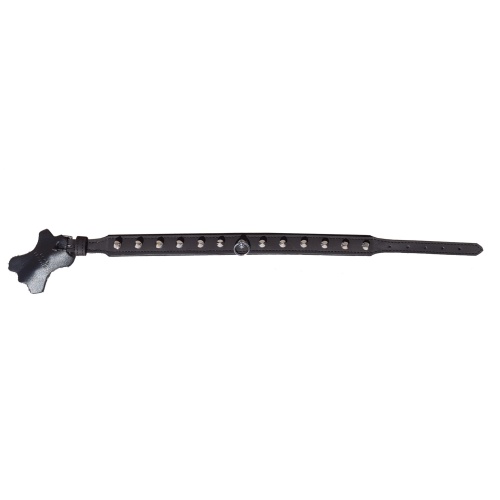 leren BDSM halsband met spikes