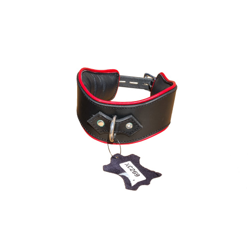 brede leren BDSM-halsband dik leer
