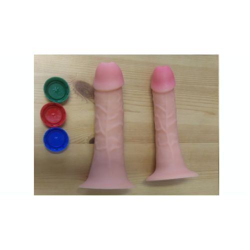 silikonowe dildo bez jąder