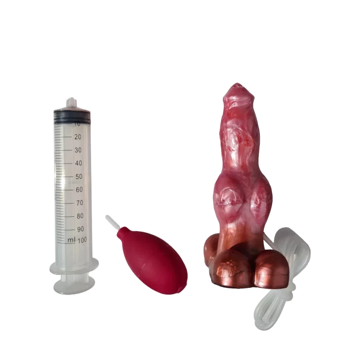 Spritzender Hundedildo Deutscher Schäferhund