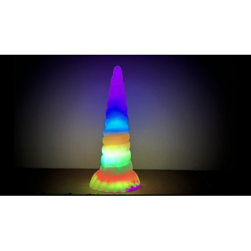 Connecteur anal lumineux Licorne