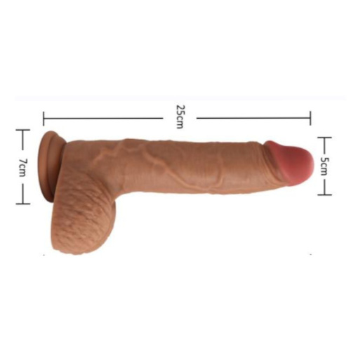 superrealistisk silikon-dildo