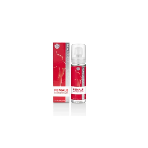 Afrodiserende eau de toilette met vrouwelijke feromonen.
