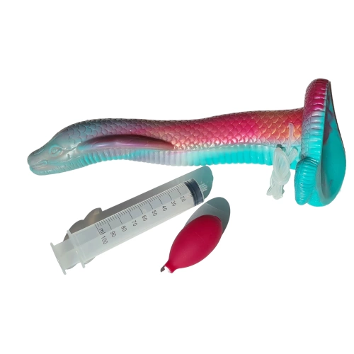 wąż dildo squirting