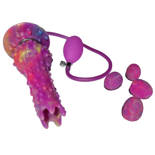 Coral Dildo vagina pondant des œufs dans le vagin ou l'anus et 5 œufs