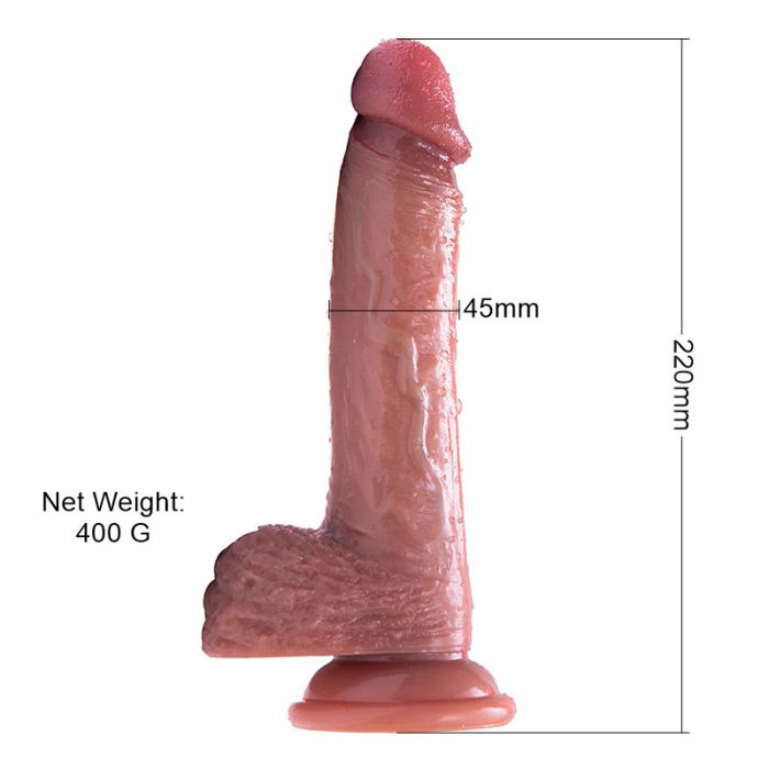 Love Spice Foreskin Dildo 22*4 cm typ 21 - Afbeelding 5
