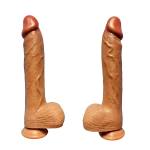 Velké dvou vrstvé extra realistické silikonové dildo