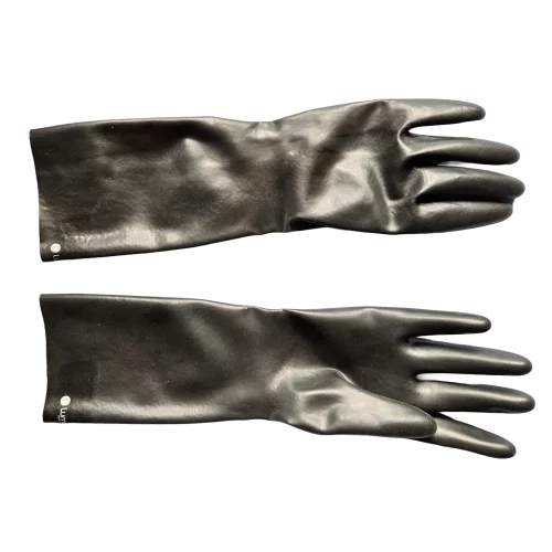 Kwaliteit latex fisting handschoenen medium lang