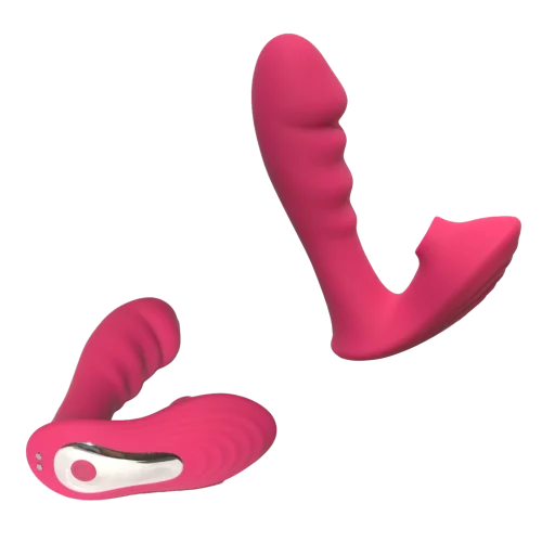 Dubbele pulserende clitoris- en G-spotvibrator